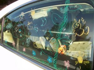 kids window paint