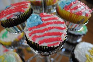 4th of July cupcakes