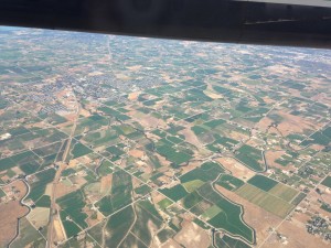 Landing in Idaho.