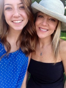 Katie and me at our first 4th of July Parade in Idaho. It was a small parade and was really fun. We met some nice people and went to a huge firework show that night. The kids loved it.